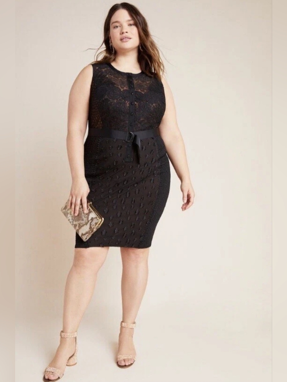 Byron Lars Gisella Lace Sheath Dress